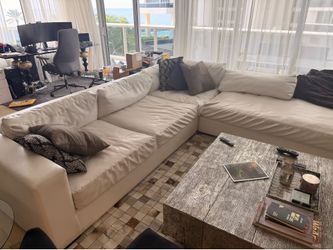 Sectional sofa faux leather