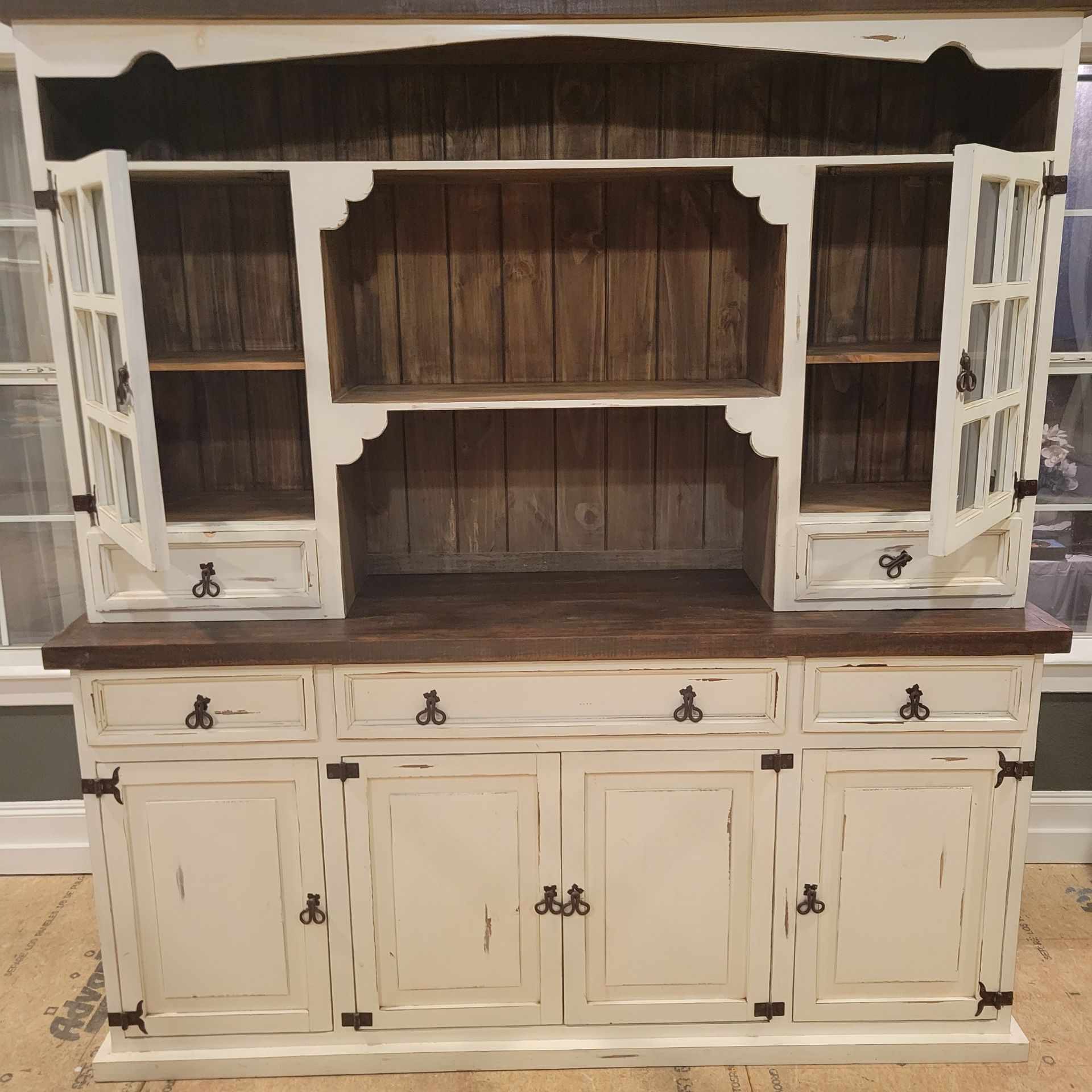 Rustic China Cabinet
