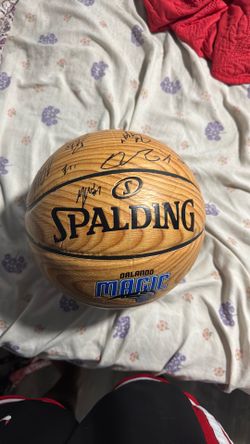 Magics signed ball
