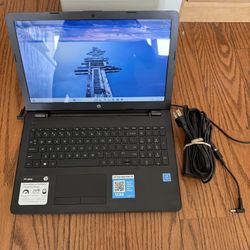 HP Laptop 15”/8GB RAM/256GB SSD/Fully Functional/battery Issue 