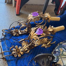 Set Of 2 Vintage Sconces