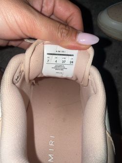 Authentic Amiri Sneakers – Nude/Pink Colorway