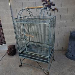 Large Bird Cage In Good Shape 
