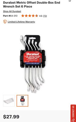 Wrench Set DOUBLE-BOX END