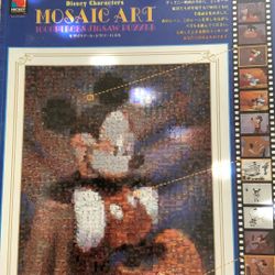 Mosaic Art Mickey Mouse Puzzle