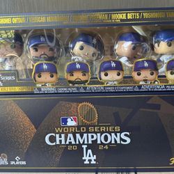 NIB Funko Pop MLB baseball Dodgers 2024 World Series 5 Pack