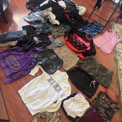 Women’s and some men’s clothes