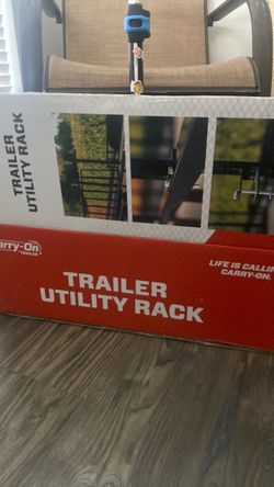 Trailer utility rack