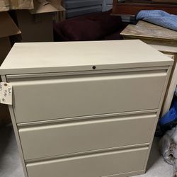 Three drawer filing cabinet  