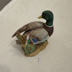 Lenox Mallard Duck Garden Bird Sculpture Collection Fine Porcelain 1991