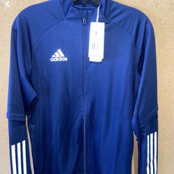 Adidas Pullover/jacket Size S/small Blue $49.95