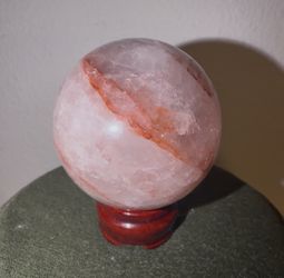 Fire Quartz Sphere