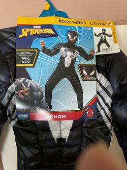 Marvel Venom Boys Halloween Costume Size L (10/12)