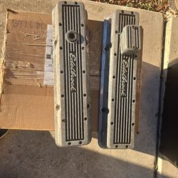 Edelbrock SBC Aluminum Valve Covers 