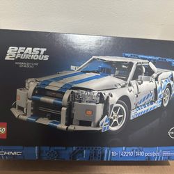 LEGO Technic 2 Fast 2 Furious Nissan Skyline GT-R R34 42210 – Brand New Sealed
