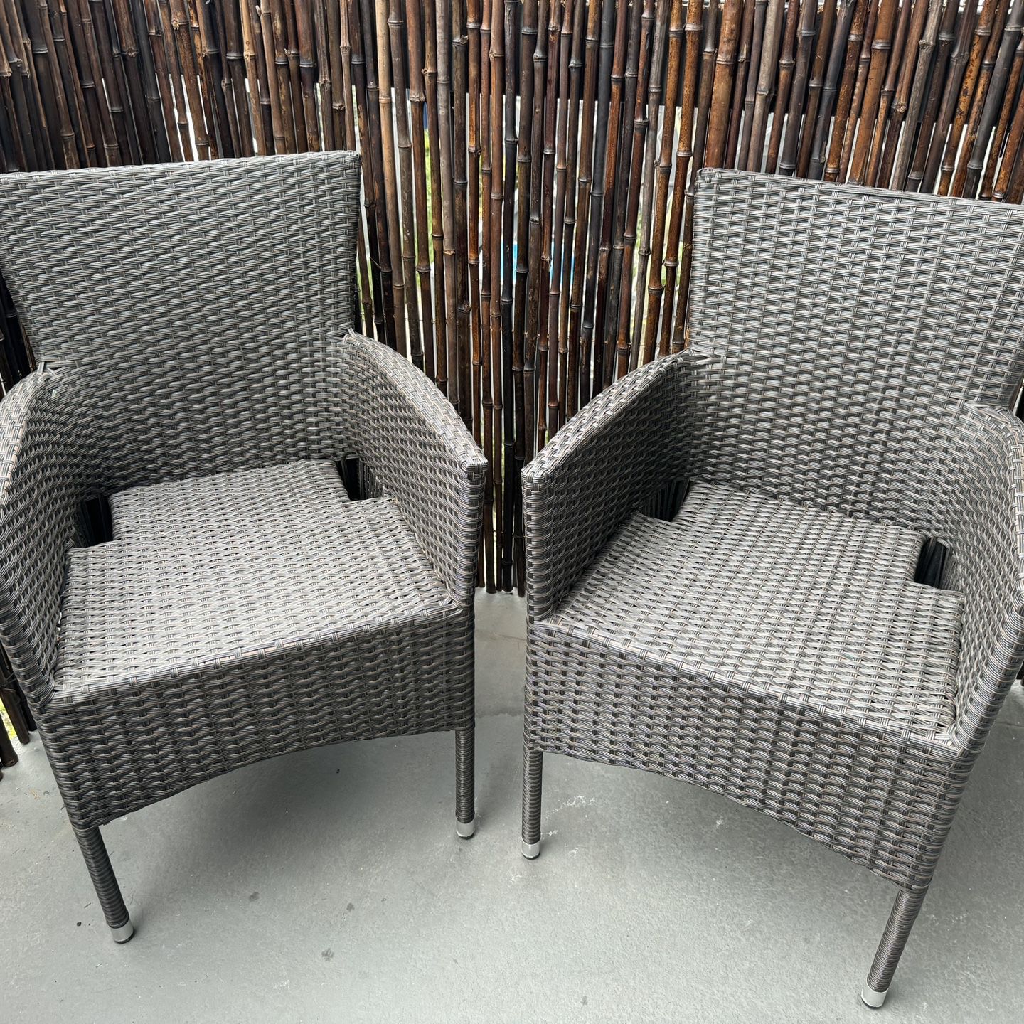 $50 - Set Of 2 Nautica Outdoor Chairs 