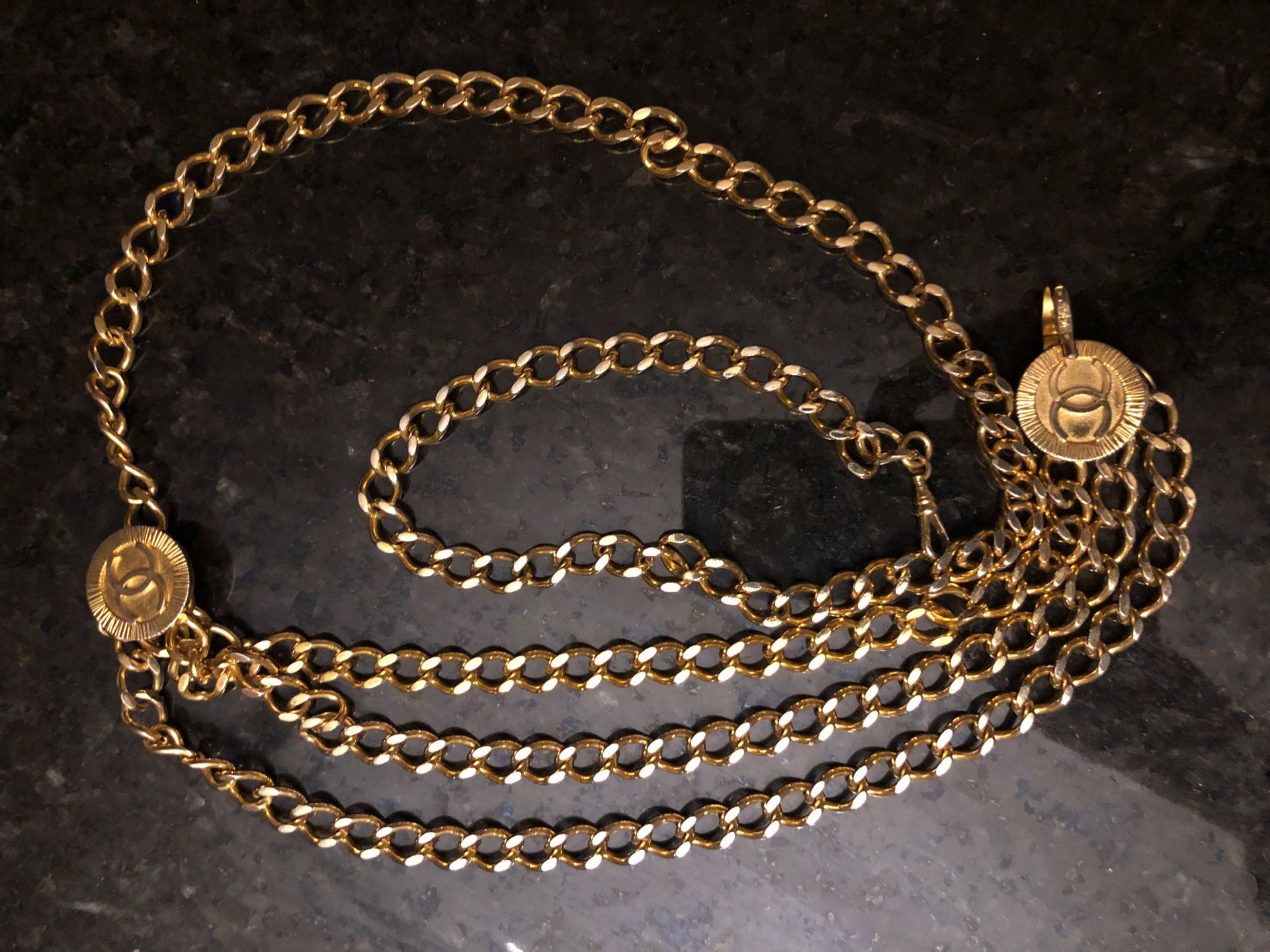 Vintage Coco Chanel belt