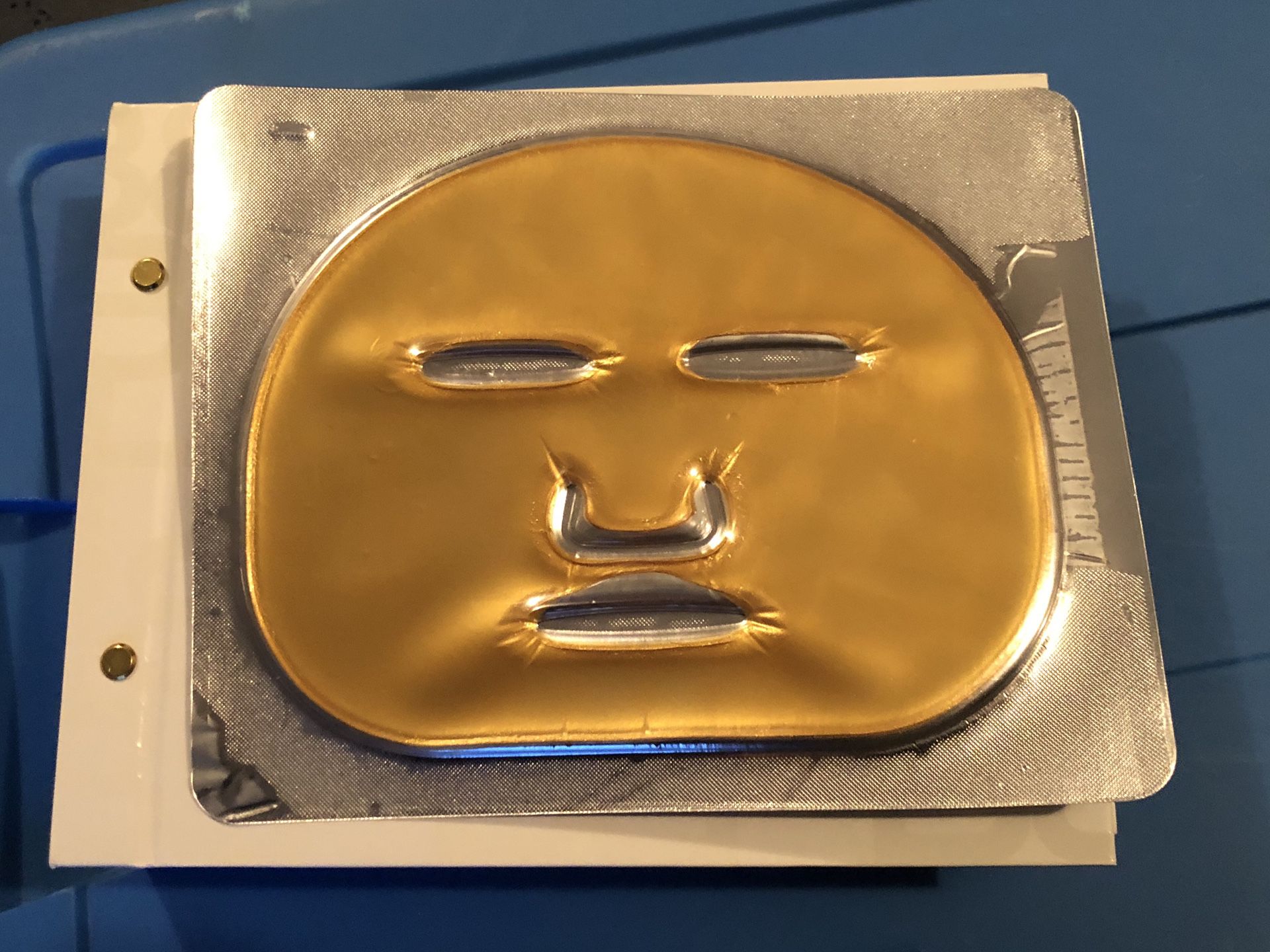 Brilliance New York 24k Gold Indulgence Face Mask Set NEW