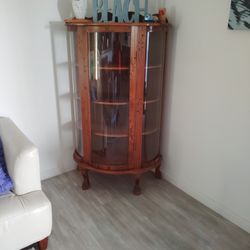 Antique Display Cabinet 