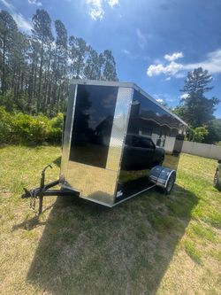 BRAND NEW 6x12 Polycore Enclosed Cargo Trailer – Black Out Package! 📦🔥