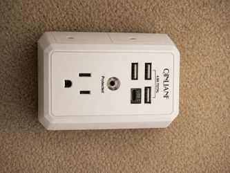 SURGE PROTECTOR WALL CHARGER