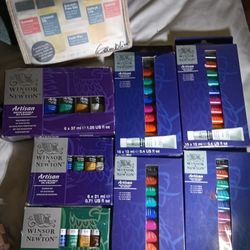Winsor & Newton Oil Colours + Gamblin Oil Painting Must Haves