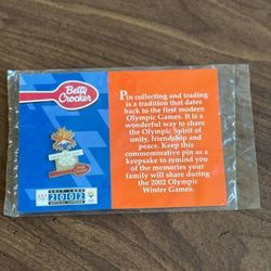 SEALED 2002 Salt Lake City Winter Olympics Souvenir Pin 