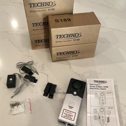 Techko S189 Window Pool Alarm QTY 6