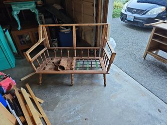 Old Love Seat Chair 