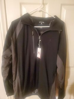 Great Christmas 🎄 Gift Brand New Men's Antigua Light Weight Jacket Size Lg Retails For $90 Selling For Only $40