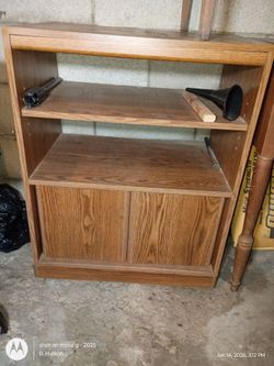 2 shelve 1 drawer nightstand