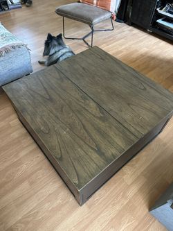 Coffee Table With Storage Capacity