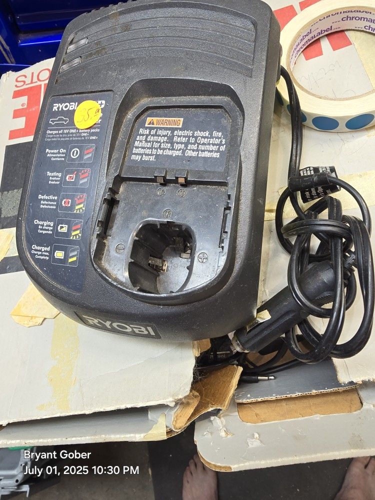 Ryobi Battery Charger