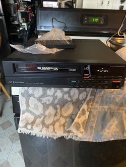 Emerson On Screen Programming System Video Cassette Recorder VCR875 HQ High Quality 