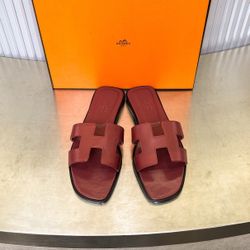 Hermes Women’s Slides With Box 2026 New