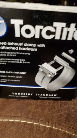 TorcTite 4..5" Stainless Steel Exhaust Clamp