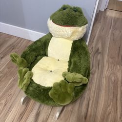 Plush Frog Rocking Chair 