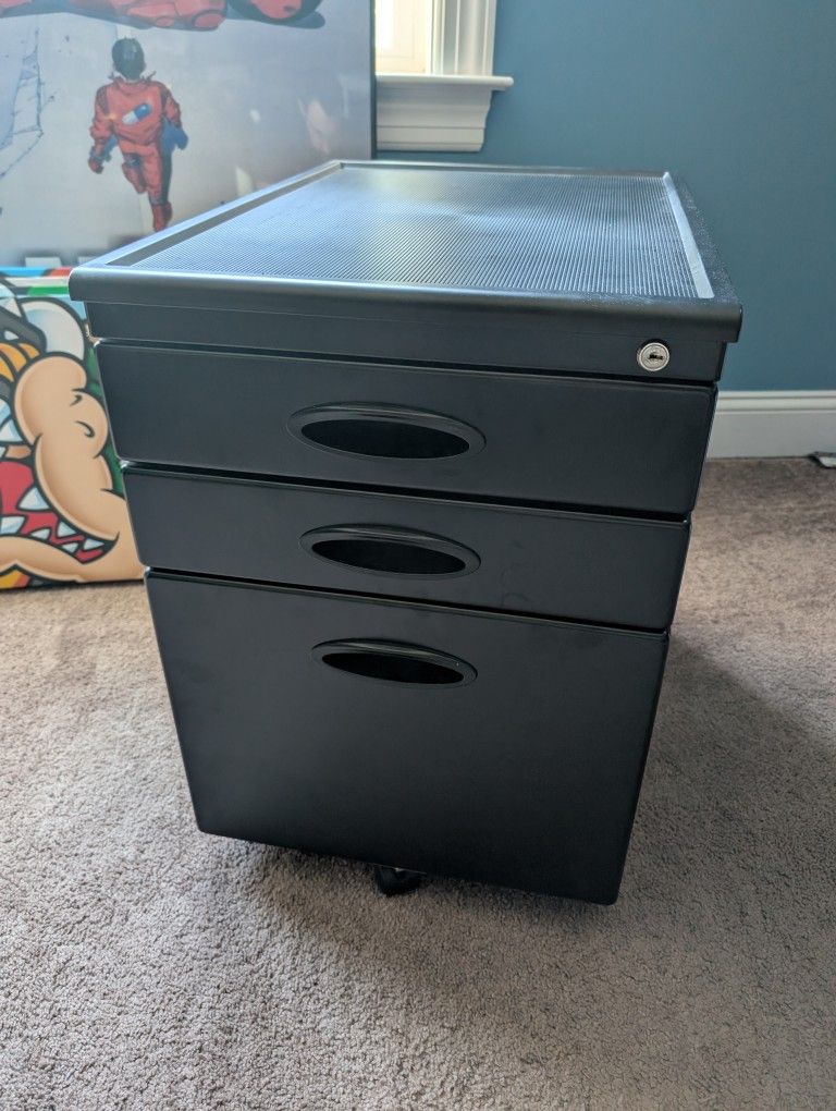 File Cabinet On Wheels