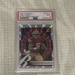 San Francisco 49ers Trey Lance PSA Bundle