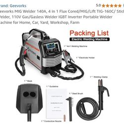 Welding Machine New GEEVORKS  4 In 1 $ 190obo
