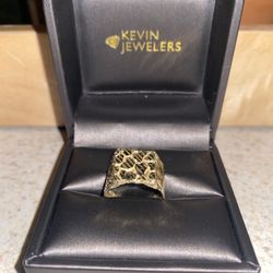 10K Nugget Ring