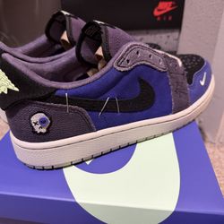 DS NIKE AIR JORDAN 1 LOW ZION VOODOO SIZE 10.5