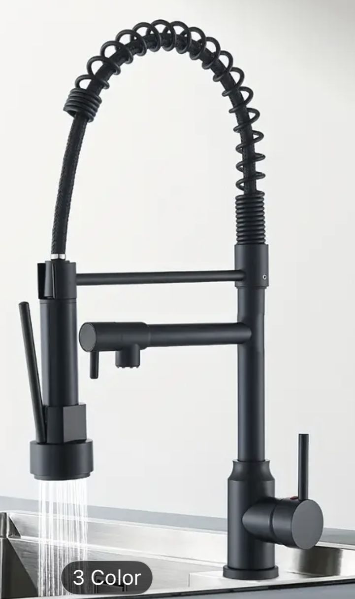 Kitchen Faucet With Pull Down Sprayer