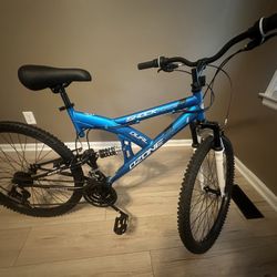 Ozone 500 Men's Shock Force 26 in 21-Speed Full Suspension Mountain Bike