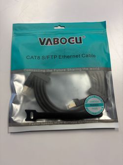 CAT 8 Ethernet Cable 6ft indoor & Outdoor