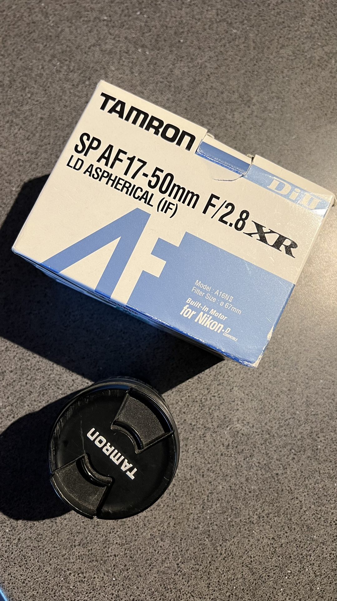 Tamron SP AF 17-50mm f/2.8 for Nikon F Mount