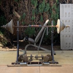 Bench Press, Weights, Dumbbells 