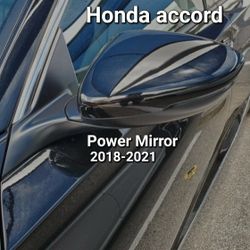 Power Mirror Left Driver Side Honda Accord 2018-2021