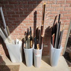 Lot of Wood Picture Frame Material 