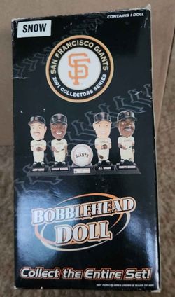 San Francisco Giants JT Snow Bobblehead 2001 Collectors Series